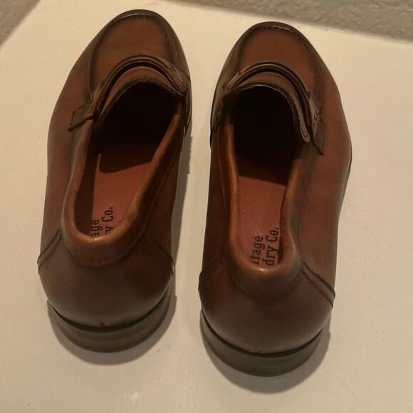 Vintage Foundry Co Men\'s 8.5 Slip On Loafers Brown Comfort Classic Everyday NEW